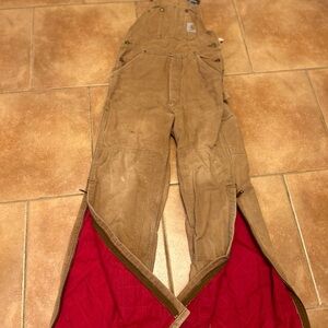 Carhartt 6FBQZ insulated union overalls